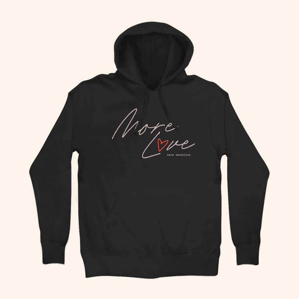 Sara Bareilles Merch More Love Black Hoodie Christmas Ideas For Boyfriend Sara Bareilles Merch More Love Black Hoodie Christmas Ideas For Boyfriend
