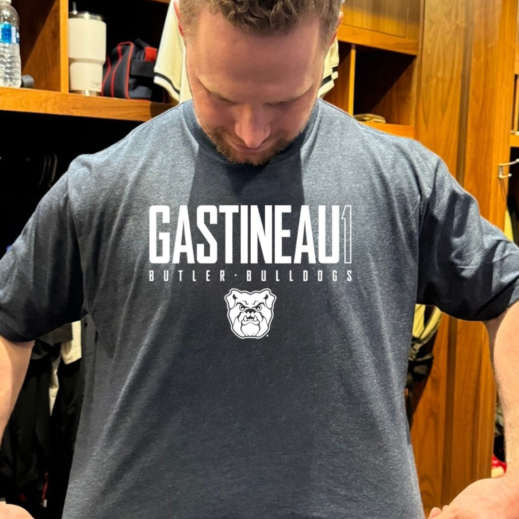 Sarah Gastineau 1 Butler Bulldogs Lacrosse Elite Number And Name Shirt Gifts For Fans