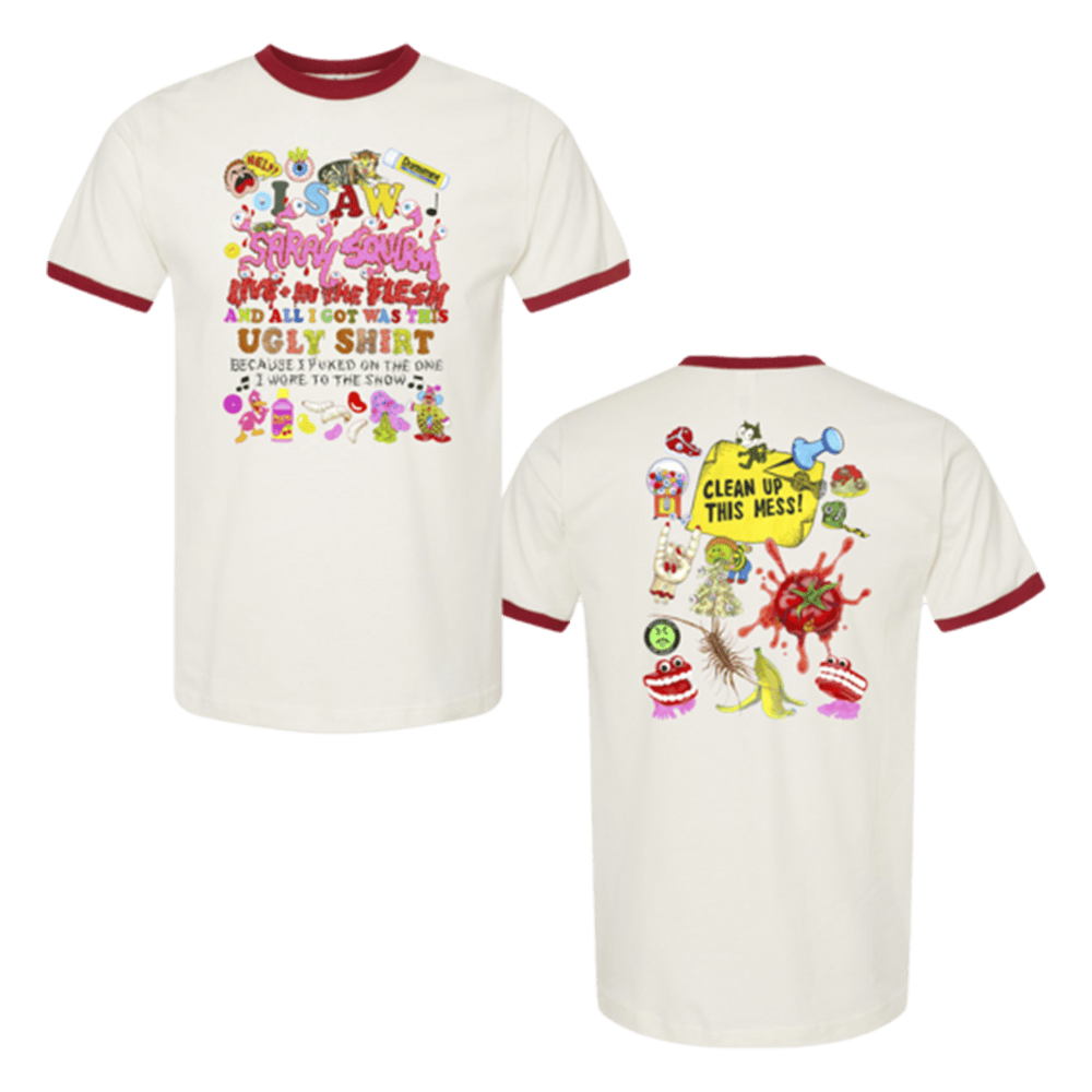 Sarah Sherman Shirt Snl Sarah Sherman Merch Live In The Flesh 2024 Ringer T-Shirt Wife Gifts Sarah Sherman Shirt Snl Sarah Sherman Merch Live In The Flesh 2024 Ringer T-Shirt Wife Gifts