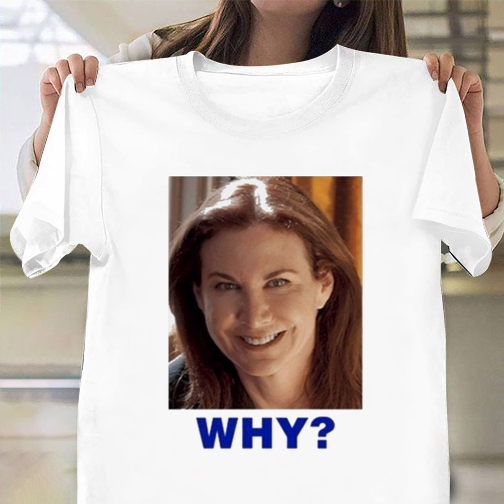 Sarah Sherman Why Shirt Snl Why T-Shirt Gifts For Wife