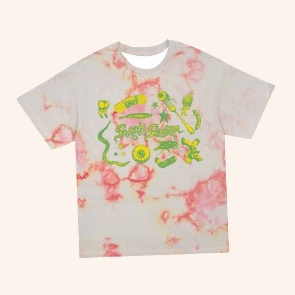Sarah Squirm Merch Sticker Tie Dye T-Shirt Christmas Gift Ideas For Friend Sarah Squirm Merch Sticker Tie Dye T-Shirt Christmas Gift Ideas For Friend