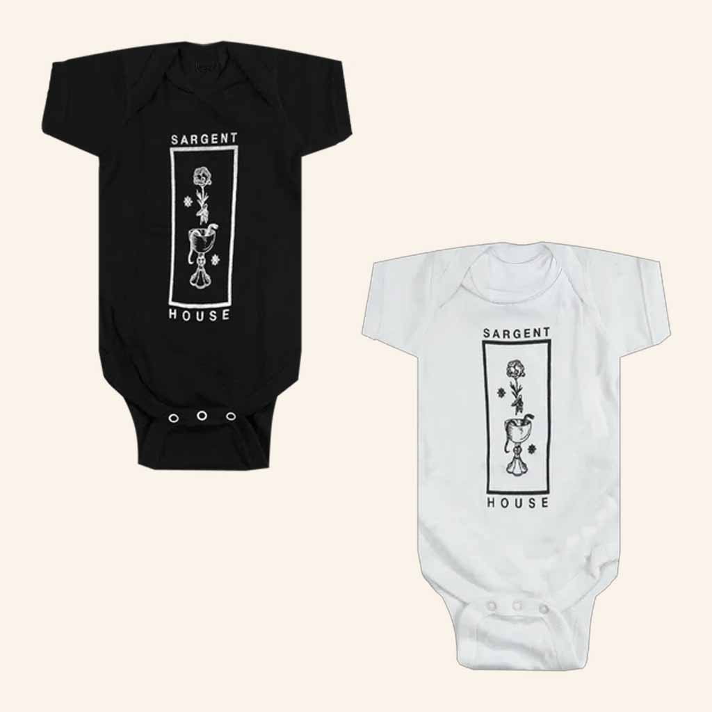 Sargent House Merch Wine Snakes And Roses Baby Onesie Best Gifts For New Mom