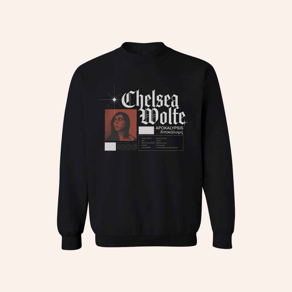 Sargent House Records Merch Apokalypsis Black Sweatshirt Christmas Gift For Friend Sargent House Records Merch Apokalypsis Black Sweatshirt Christmas Gift For Friend