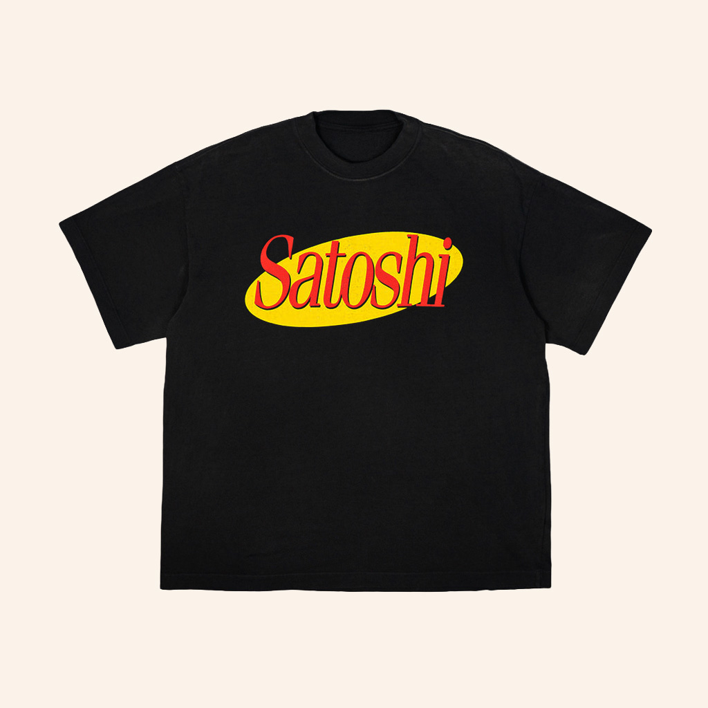 Satoshi Nakamoto Merch Satoshi Sitcom T-Shirt Best Gift Ideas For Boyfriend