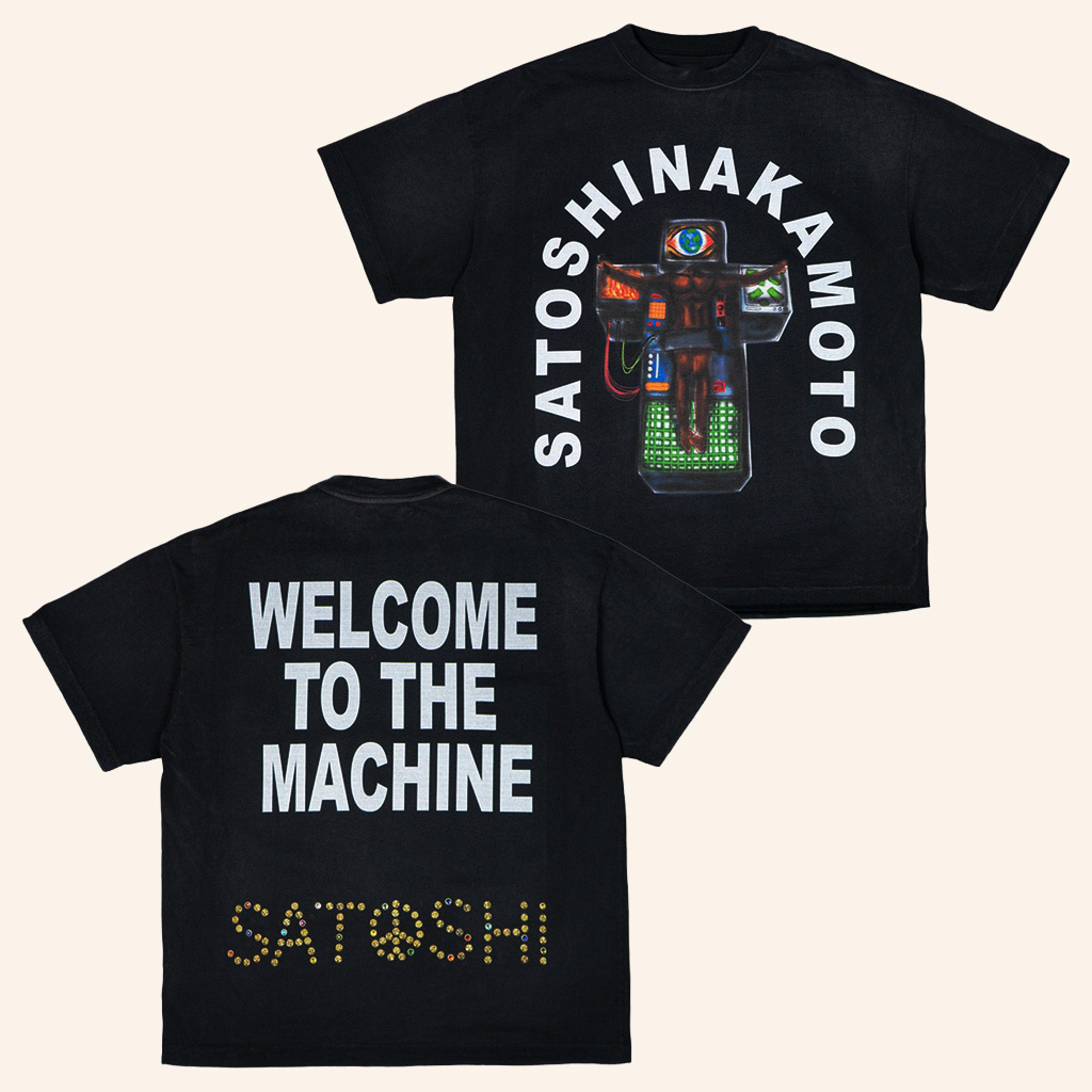 Satoshi Nakamoto Merch Welcome To The Machine T-Shirt Best Christmas Gift For Him Satoshi Nakamoto Merch Welcome To The Machine T-Shirt Best Christmas Gift For Him
