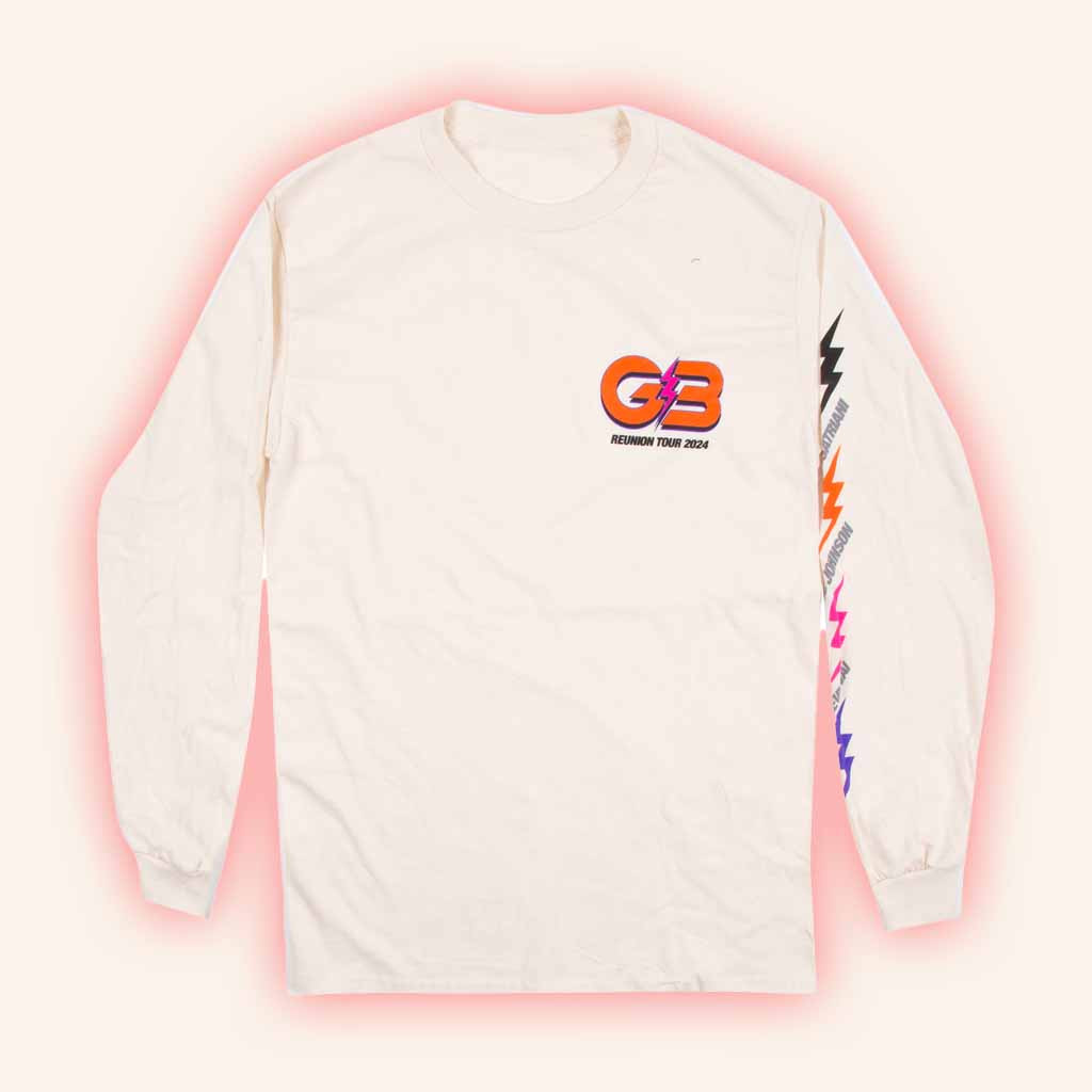 Satriani Merch G3 Reunion Tour Long Sleeve Shirt Best Gifts For Music Lovers Satriani Merch G3 Reunion Tour Long Sleeve Shirt Best Gifts For Music Lovers