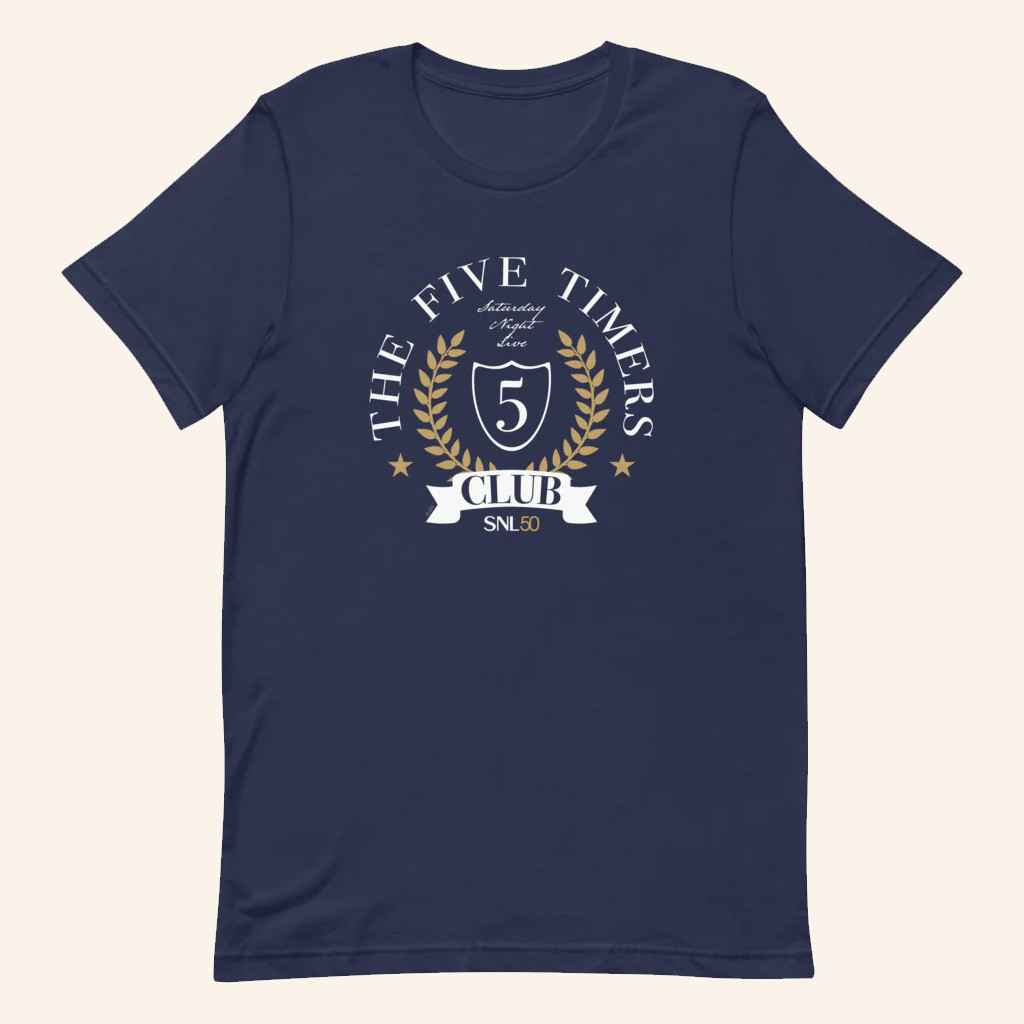 Saturday Night Live Merch 5 Timers Club T-Shirt Unique Gift For Boyfriend Birthday