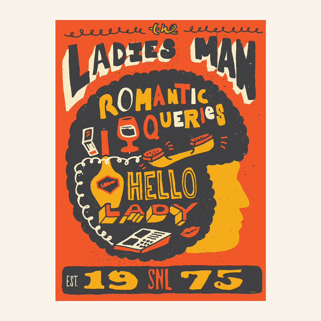 Saturday Night Live Merch Ladies Man Romantic Queries Poster Wall Decor Gifts For Fans