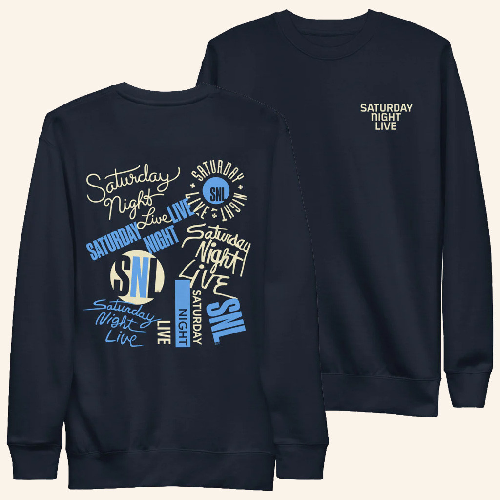 Saturday Night Live Merch Legacy Logos Sweatshirt Unique Gifts For Mom Saturday Night Live Merch Legacy Logos Sweatshirt Unique Gifts For Mom
