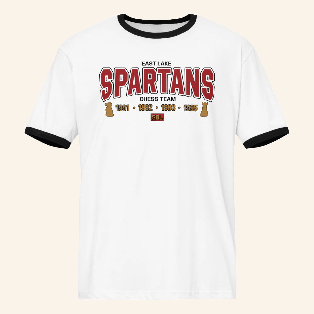 Saturday Night Live Merch Ringer Spartan Spirit T-Shirt Gifts Ideas For Sister