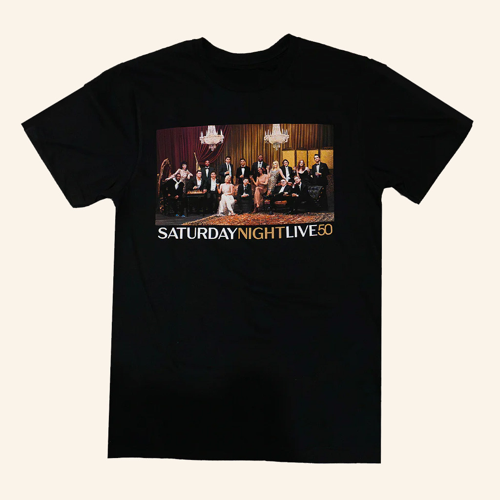 Saturday Night Live Merch SNL50 Cast T-Shirt Birthday Present For Husband