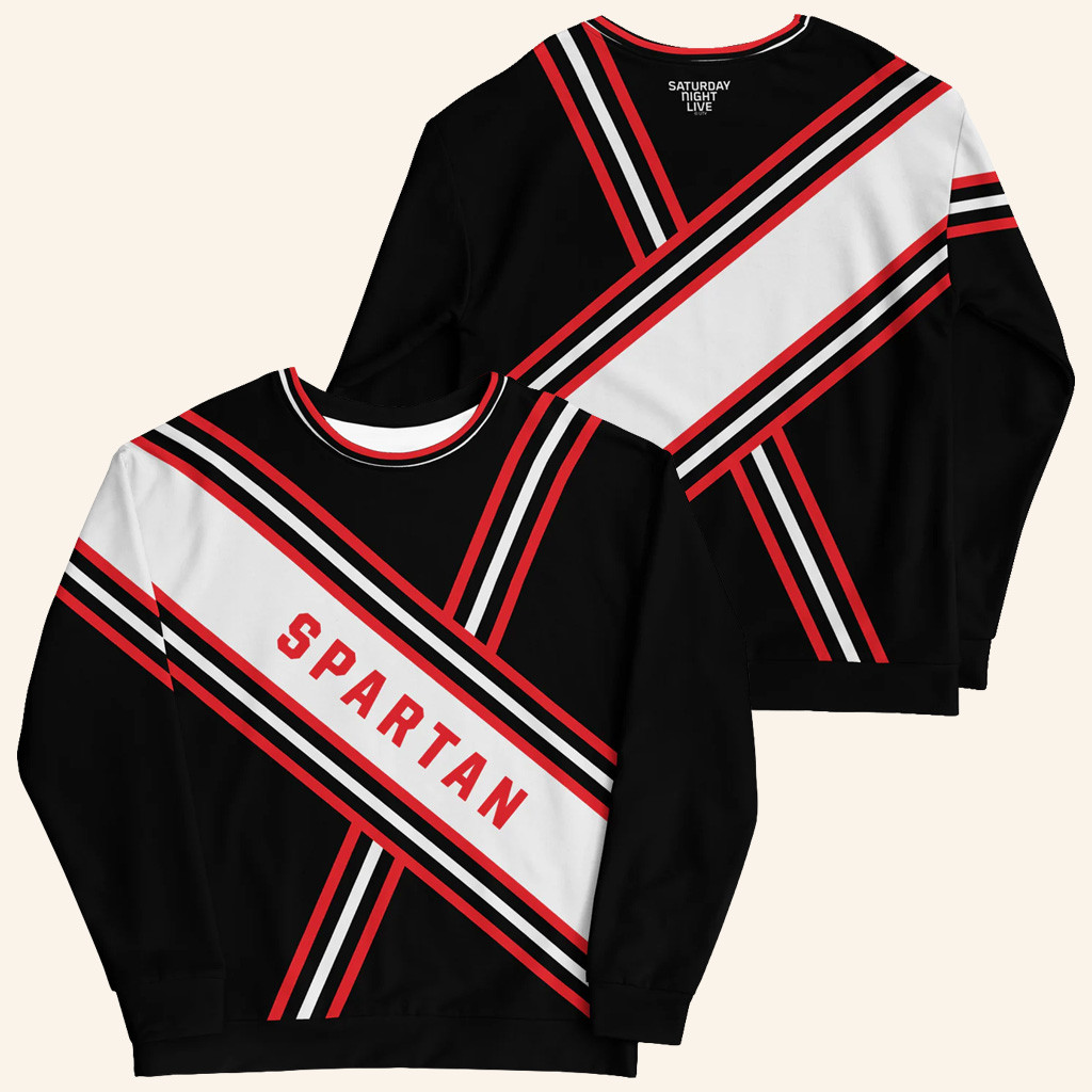 Saturday Night Live Merch Spartan Cheerleader Cosplay Sweatshirt Present For Fans
