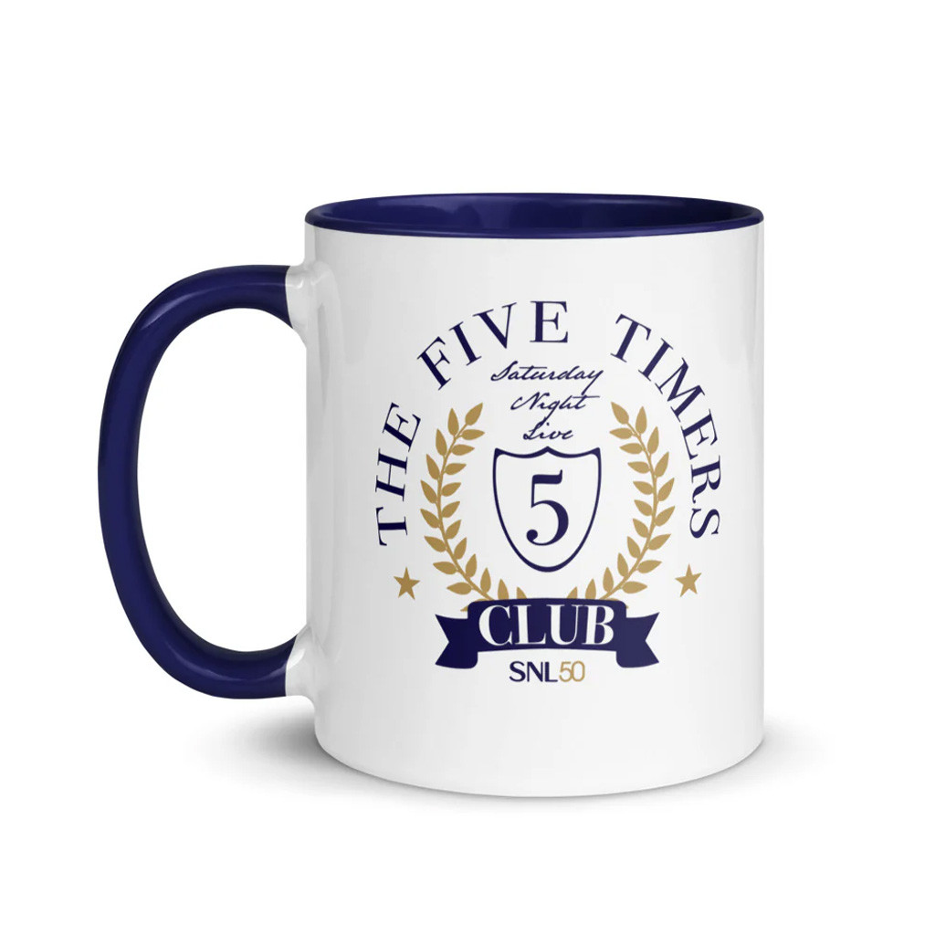 Saturday Night Live Merch The Five Timers Club Mug SNL 50th Anniversary Coffee Cup Fan Gifts Saturday Night Live Merch The Five Timers Club Mug SNL 50th Anniversary Coffee Cup Fan Gifts