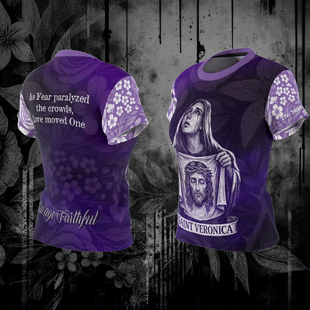 Savage Faithful Saint Veronica T-Shirt Christian Apparel Gifts For Boyfriend Savage Faithful Saint Veronica T-Shirt Christian Apparel Gifts For Boyfriend