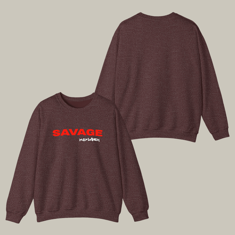 Savage The Kid LAROI Sweatshirt The Kid LAROI Apparel Good Music Gift Ideas