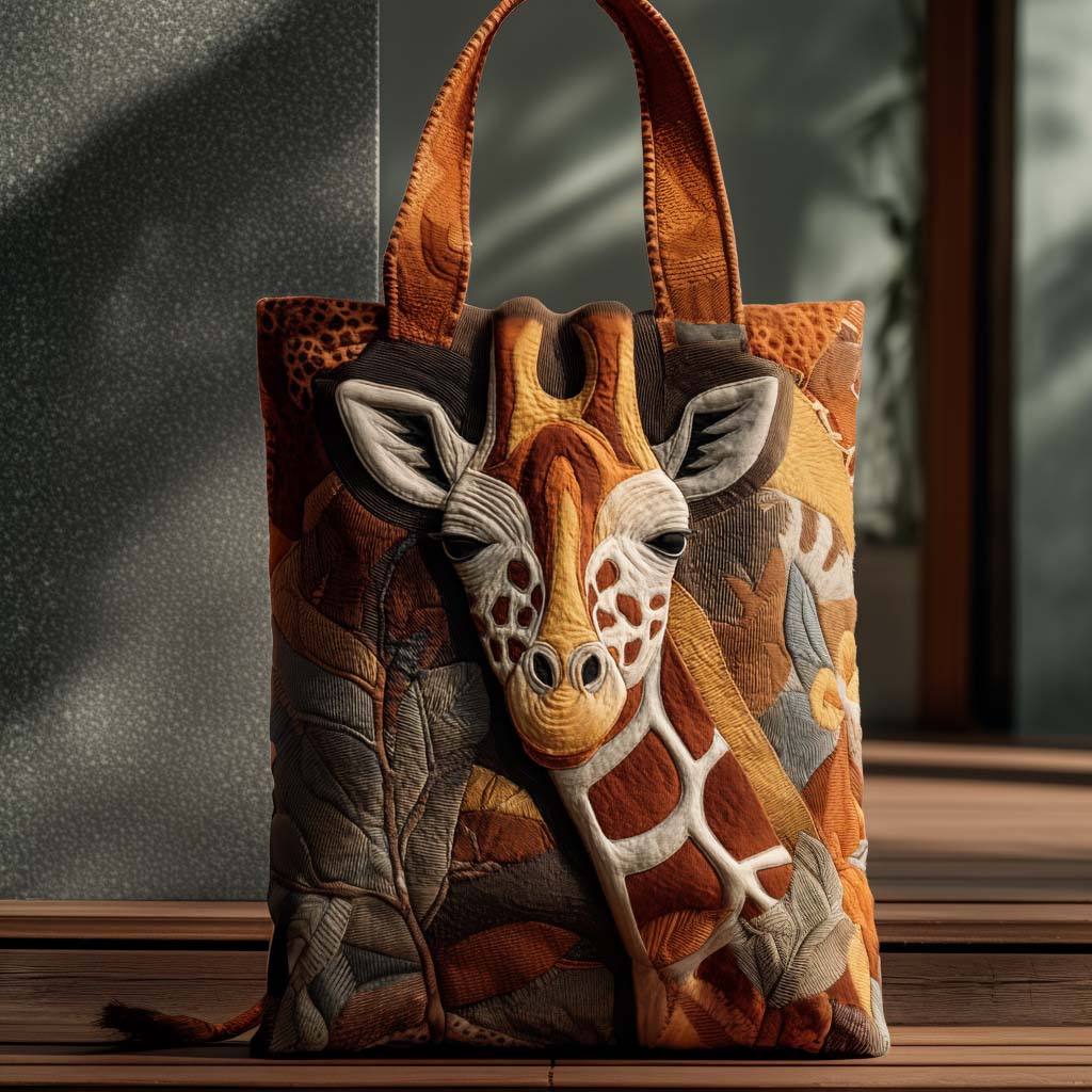 Savannah Gaze Quilted Tote Bag Good Elephant Themed Gifts