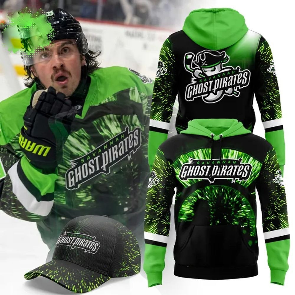 Savannah Ghost Pirates 2025 Hoodie Birthday Gifts For Hockey Fans