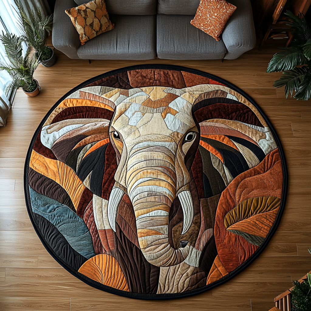 Savannah Stomp Quilted Round Mat Foyer Christmas Decor Christmas Gift For A Daughter In Law