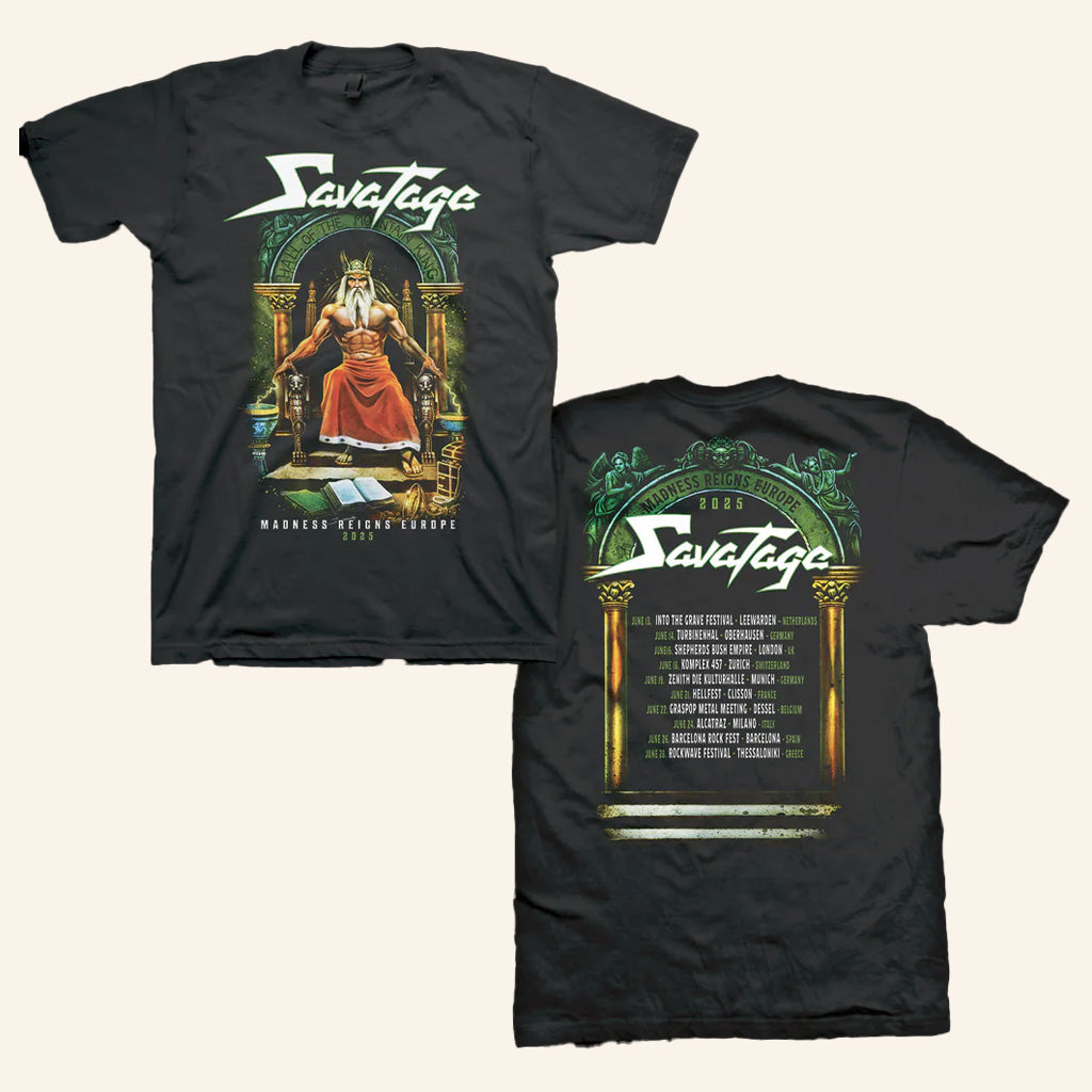 Savatage Merch Savatage Hall Eu 2025 Shirt Gifts For Dad