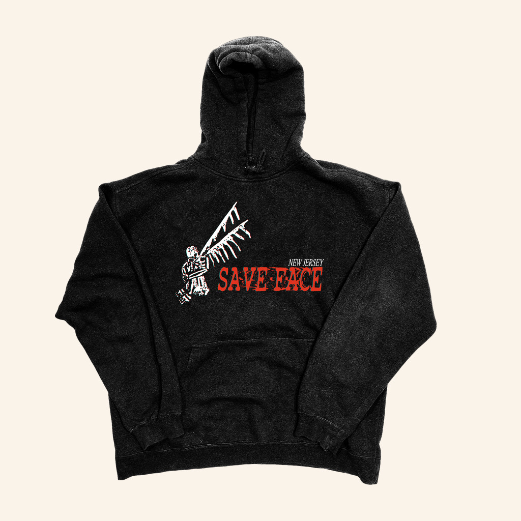 Save Face Merch Angel Bones Hoodie Gift Ideas For Rock Music Lovers