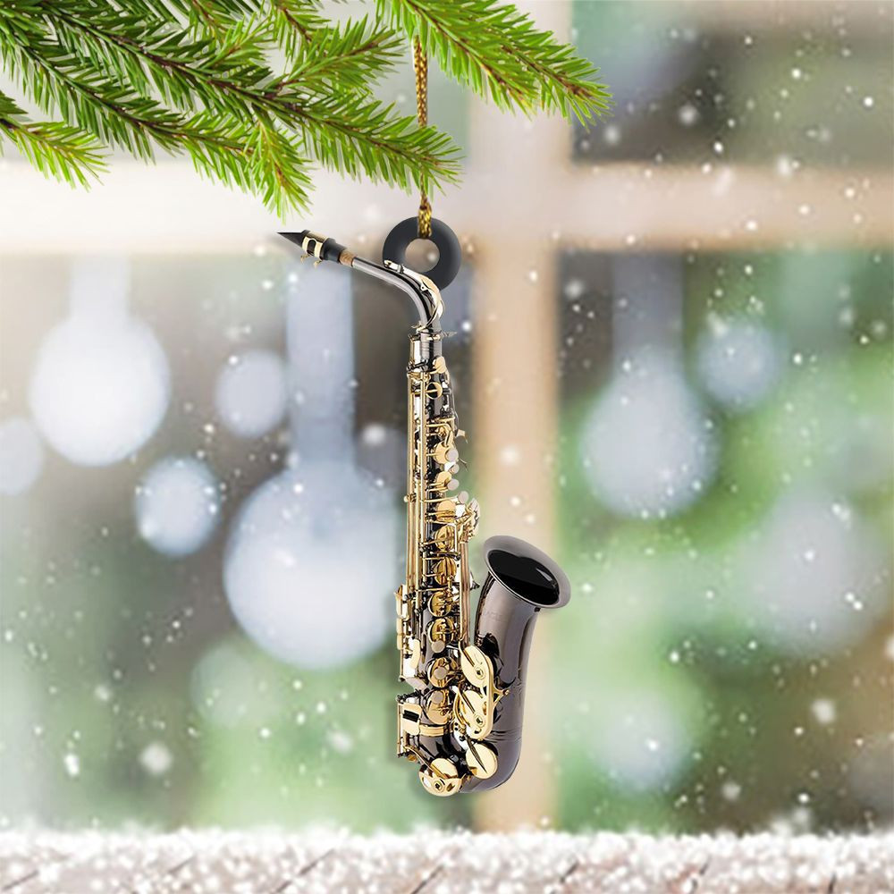 Saxophone Ornament Xmas Tree Decorations Good Gifts For A Musician