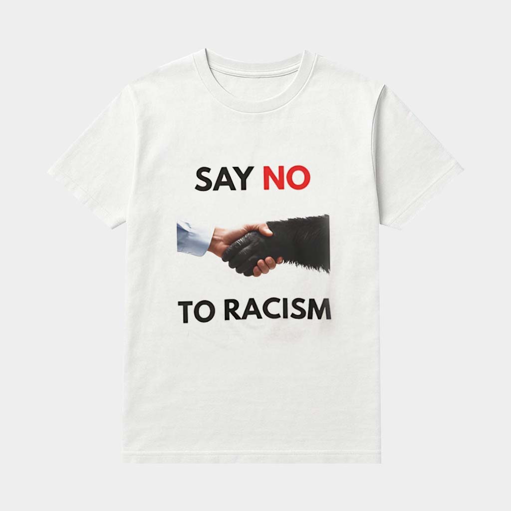 Say No To Racism Shirt Anti ICE Protest Apparel Political Gifts For Him