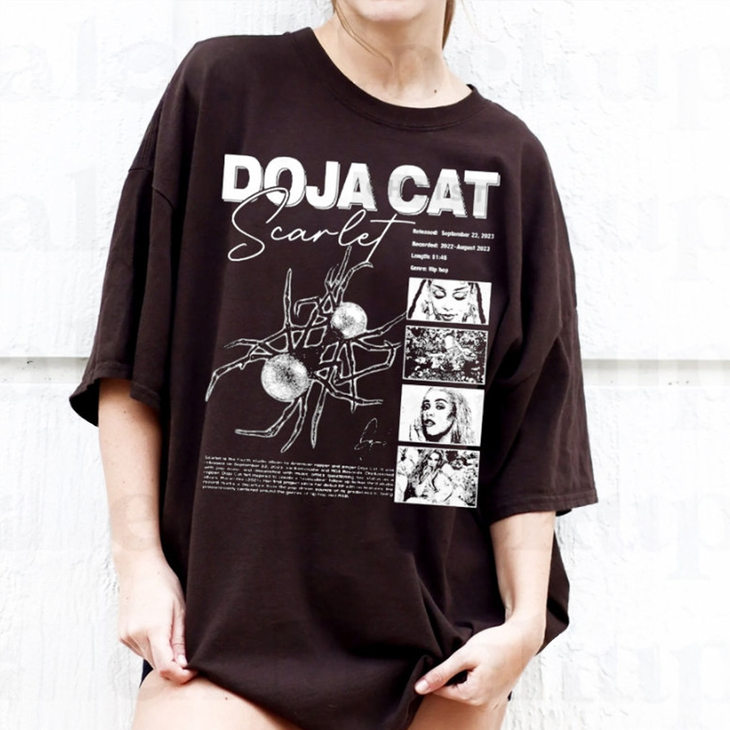 Scarlet Lyrics Doja Cat Tour Shirt Fan Merch Best Gifts For Girlfriend Scarlet Lyrics Doja Cat Tour Shirt Fan Merch Best Gifts For Girlfriend