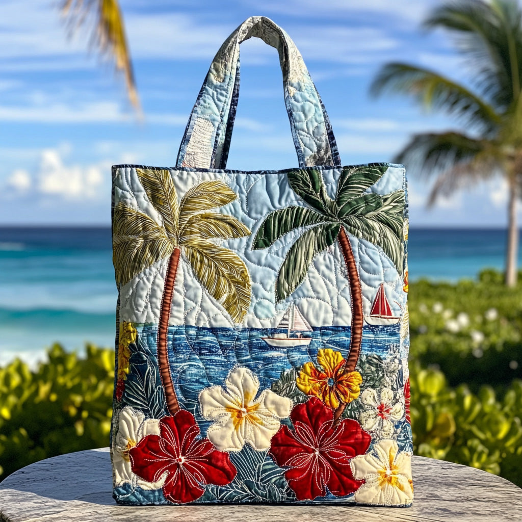 Scarlet Petal Quilted Tote Bag Christmas Gift Ideas For Boyfriend