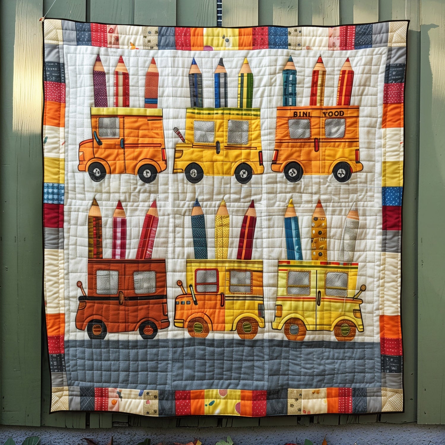 Schoolyard Fun Quilted Blanket Christmas Presents For Teachers