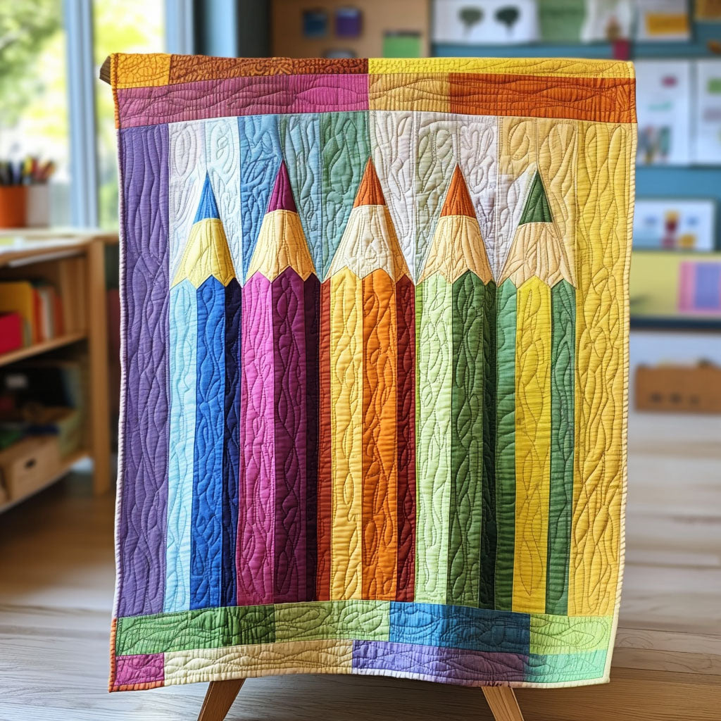 Schoolyard Scribbles Quilted Blanket Cute Throw Blanket Unique Giraffe Gifts For Her