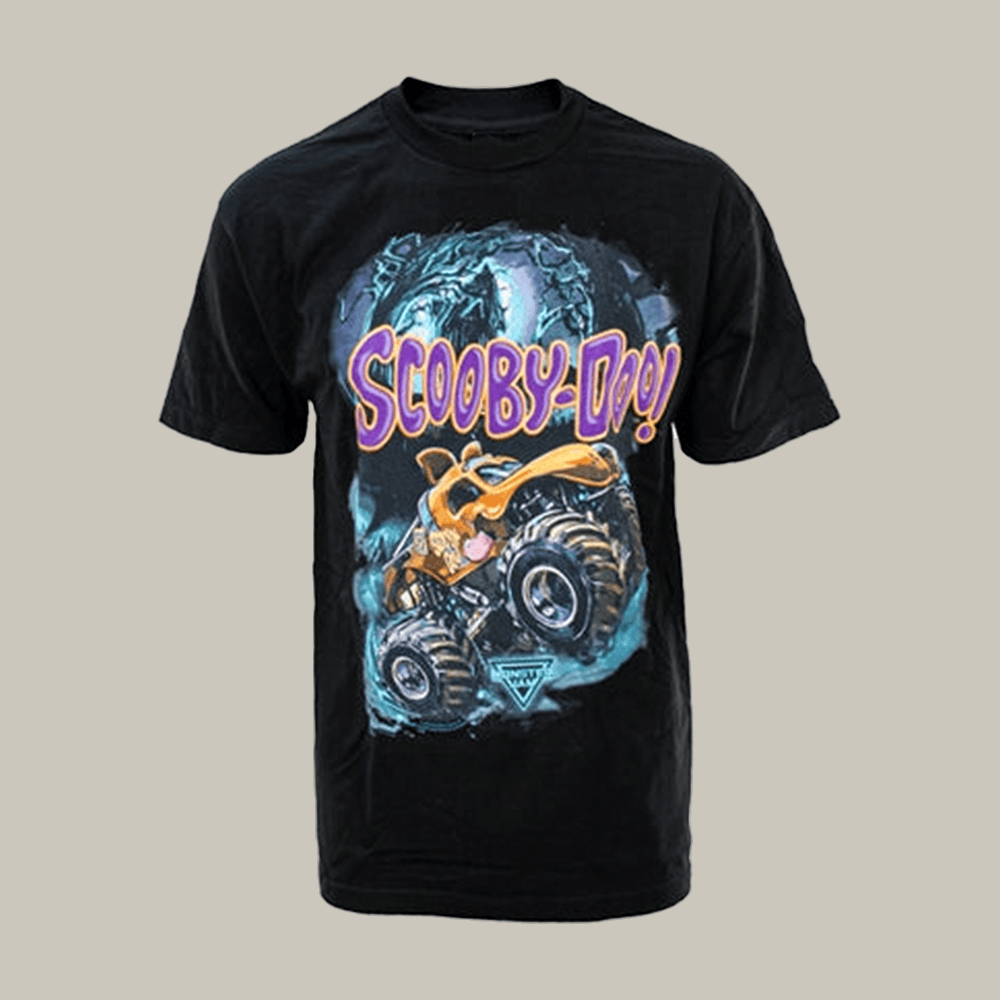 Scooby-Doo Retro T-Shirt Monster Jam Clothes Friendly Events Gift Ideas