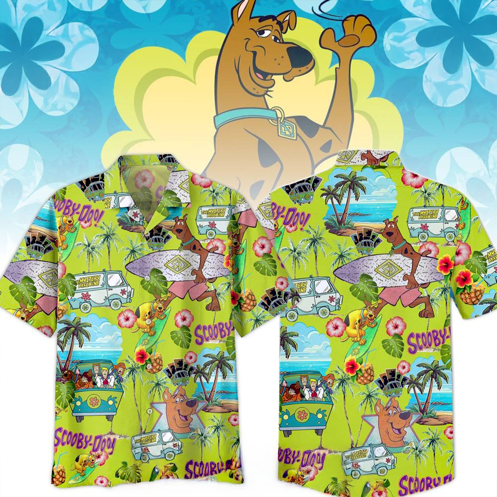 Scooby Doo Summer Hawaiian Shirt Perfect Son Gift Idea For Summer
