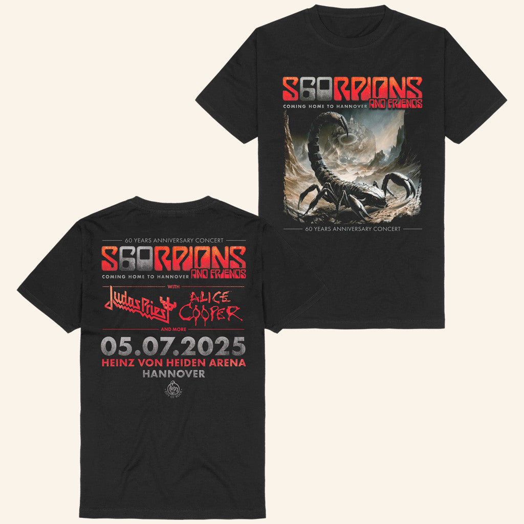 Scorpions Merch Coming Home To Hannover 2025 Shirt Gifts For Him