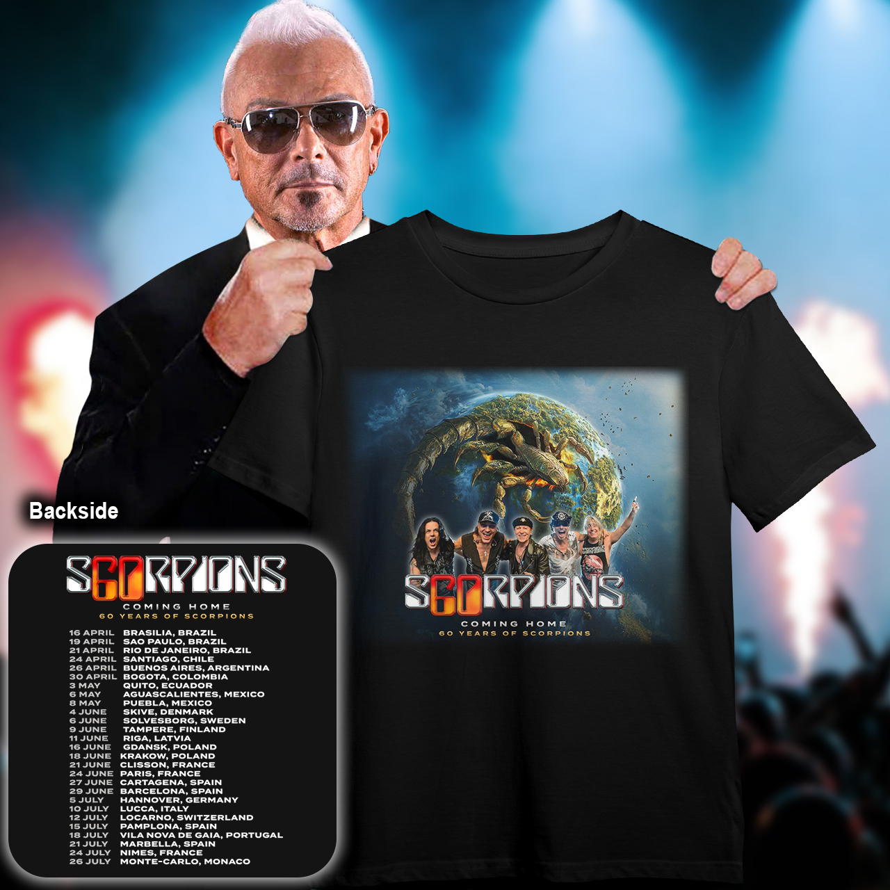 Scorpions T-Shirt Unique Gift For Fan
