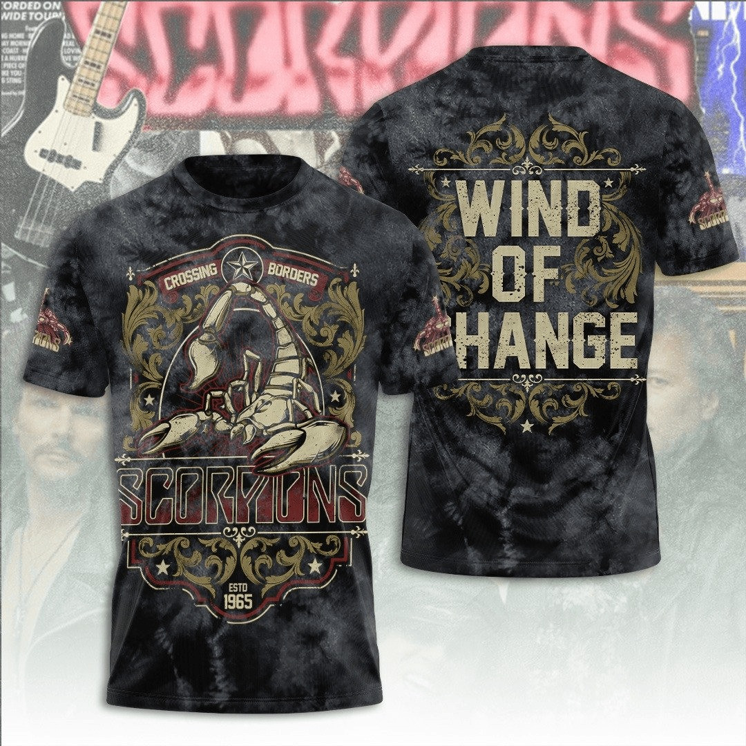 Scorpions Wind Of Hange 1965 2025 T-Shirt Best Gifts For Music Lovers