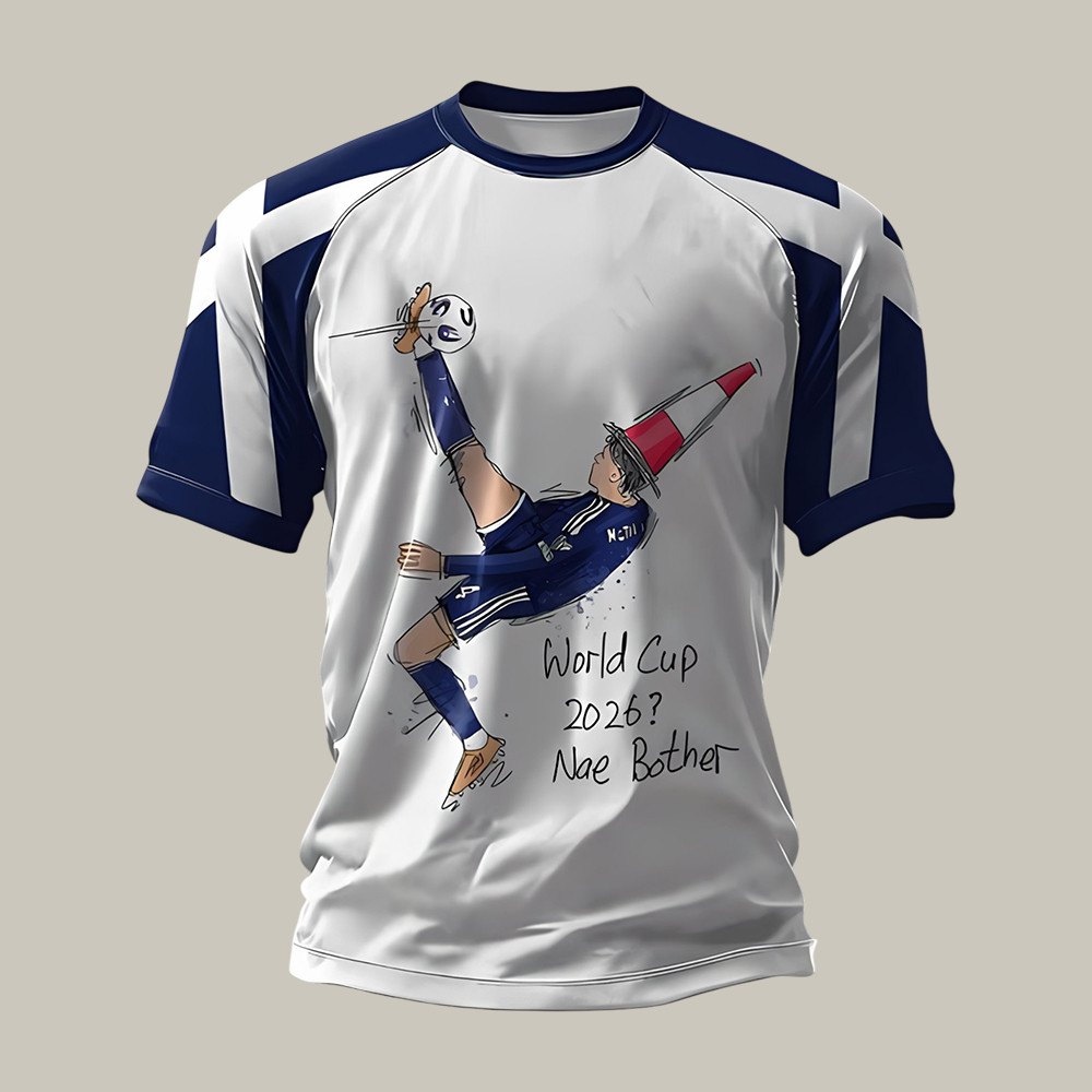 Scotland 2026 FIFA World Cup T-Shirt Soccer Fan Merch Father's Day Gift For Soccer Lover