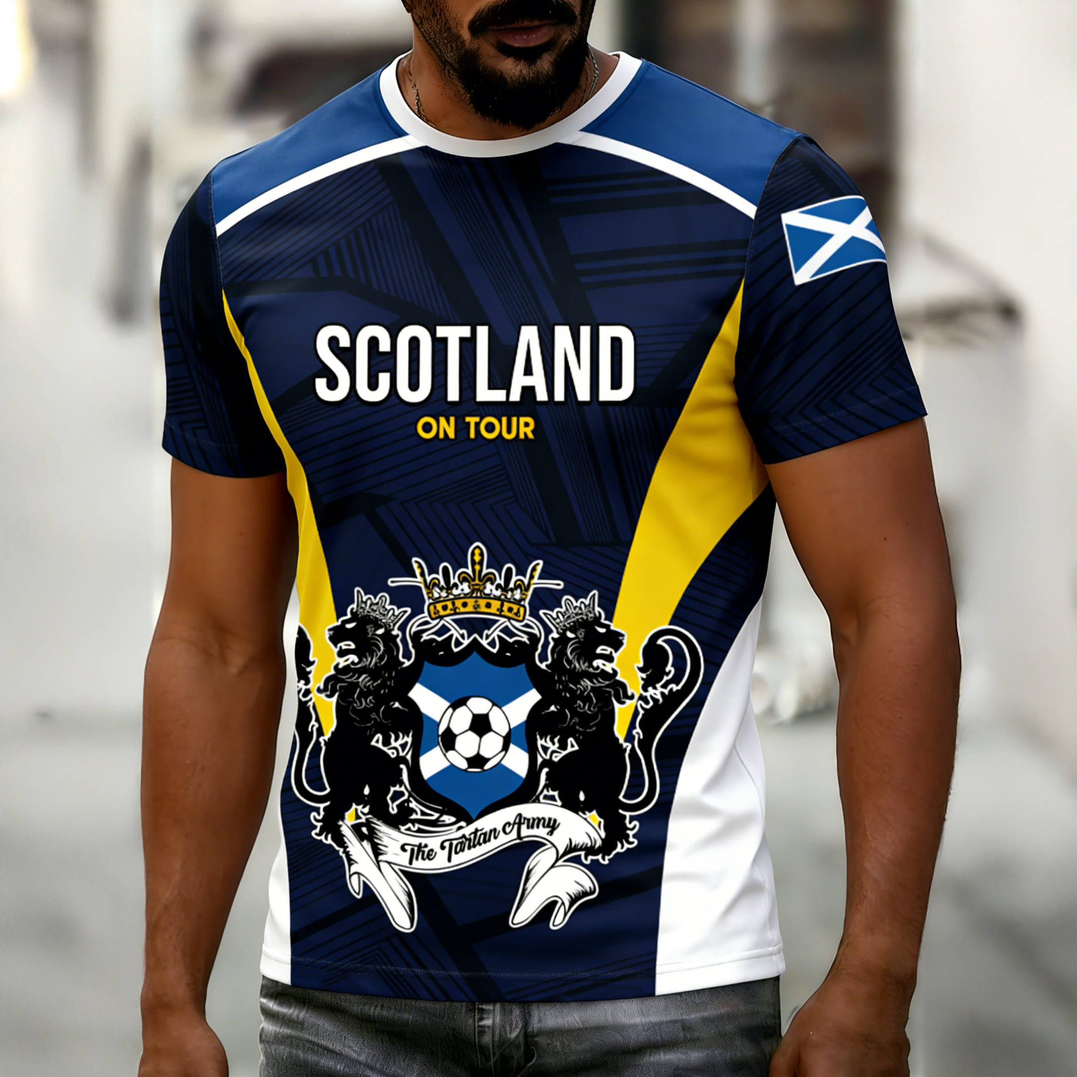 Scotland 2026 FIFA World Cup T-Shirt Soccer Fan Merch Gift Idea For Husband Birthday
