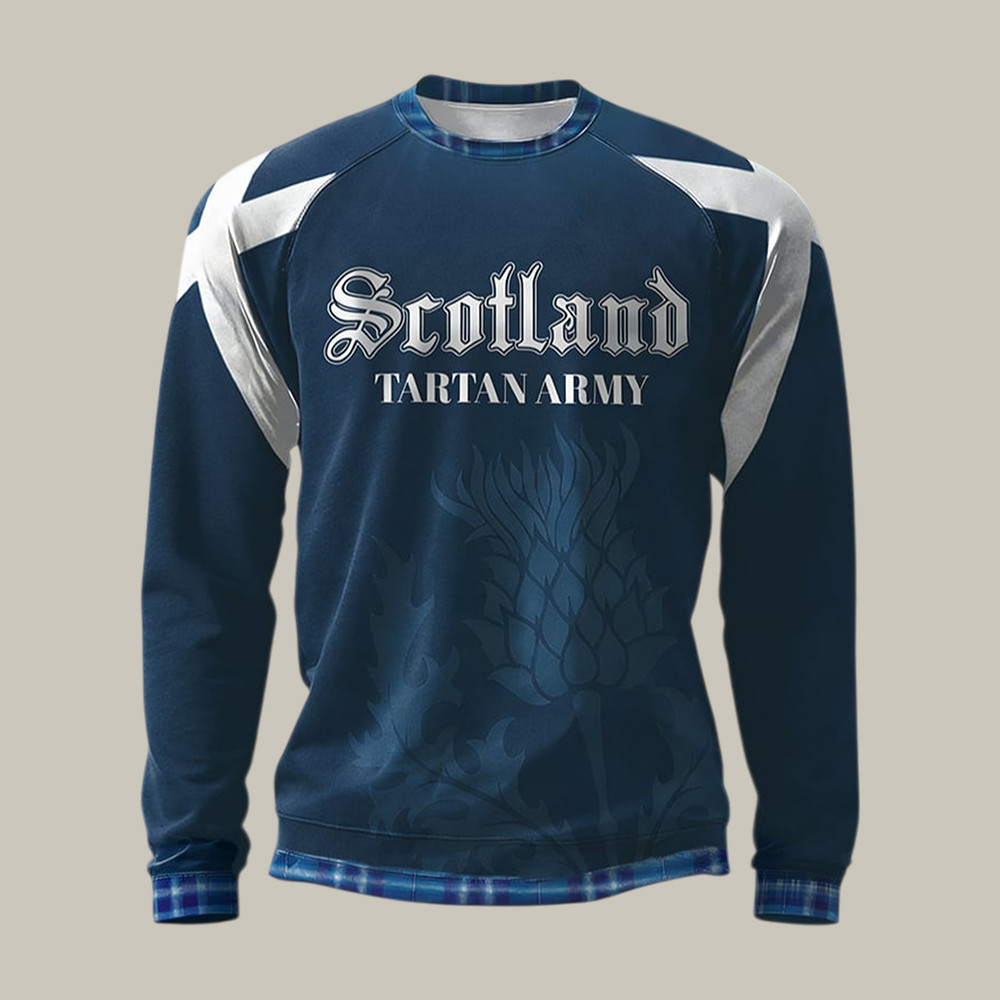 Scotland FIFA World Cup 2026 Long Sleeve Shirt Game Day Clothing World Cup Gear