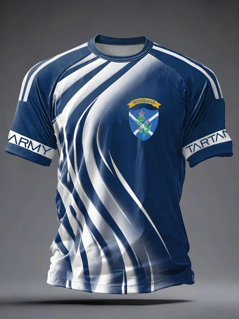 Scotland FIFA World Cup 2026 T Shirt Tartan Army Fan Gear Football Lover Gift For Men
