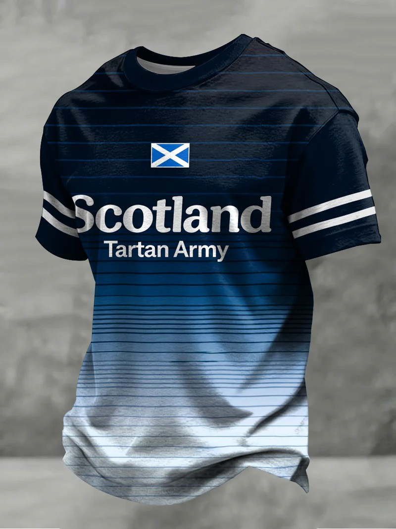 Scotland FIFA World Cup 2026 T Shirt Tartan Army Fan Gear Soccer Supporter Gift For Men