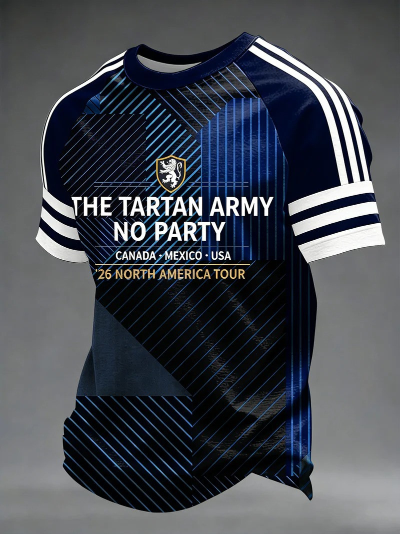 Scotland FIFA World Cup 2026 T Shirt Tartan Army Tour Fan Gear Soccer Lover Gift For Men