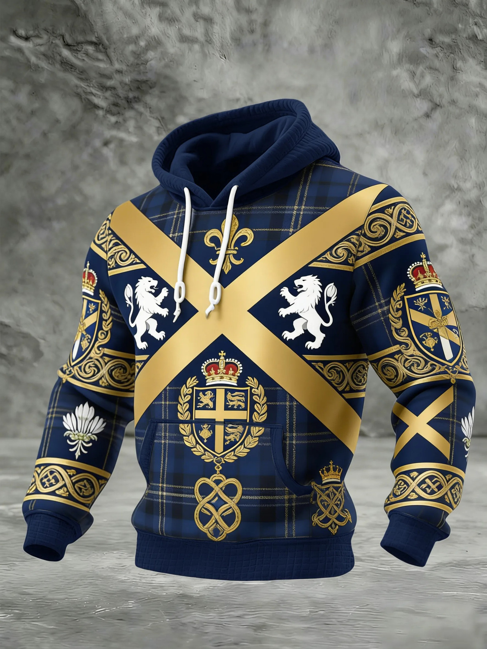 Scotland Football We'll Be Coming Hoodie World Cup 2026 Tartan Outerwear Best Gift For Supporters