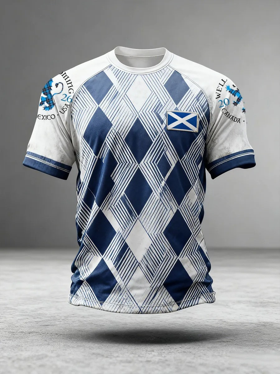 Scotland No Party T-Shirt World Cup 2026 Football Clothing Best Gift For Scottish Heritage