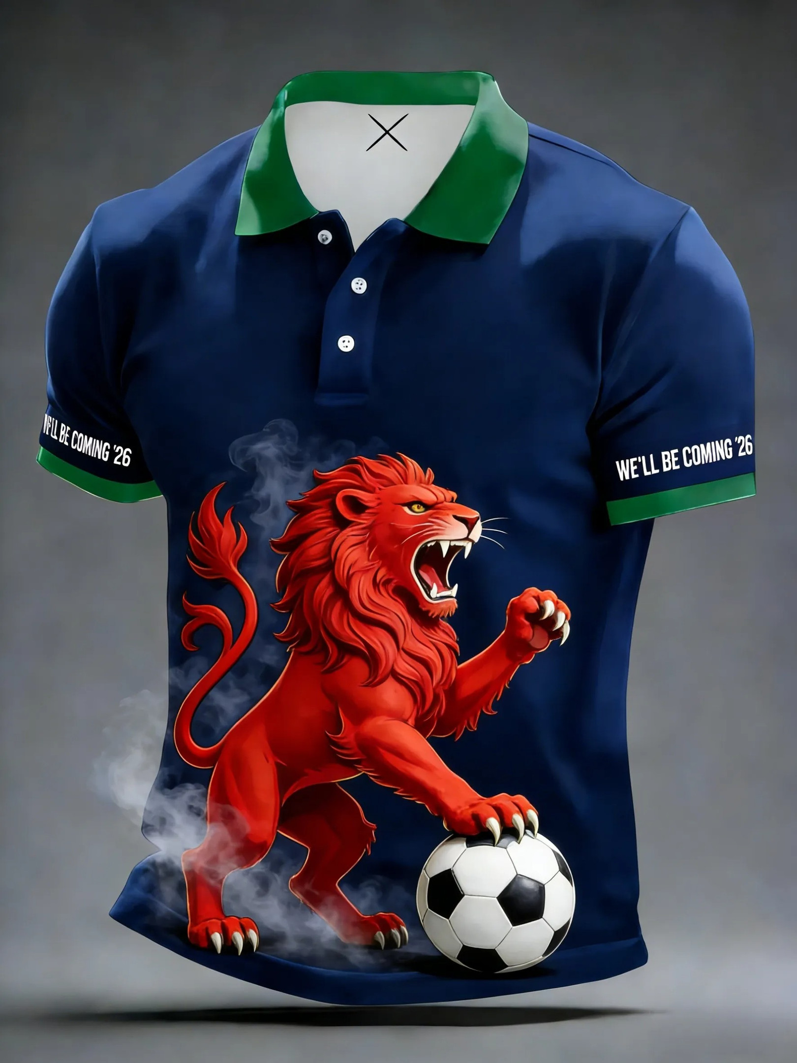 Scotland Saltire Polo Shirt World Cup 2026 Football Fan Clothing Best Gift Supporters