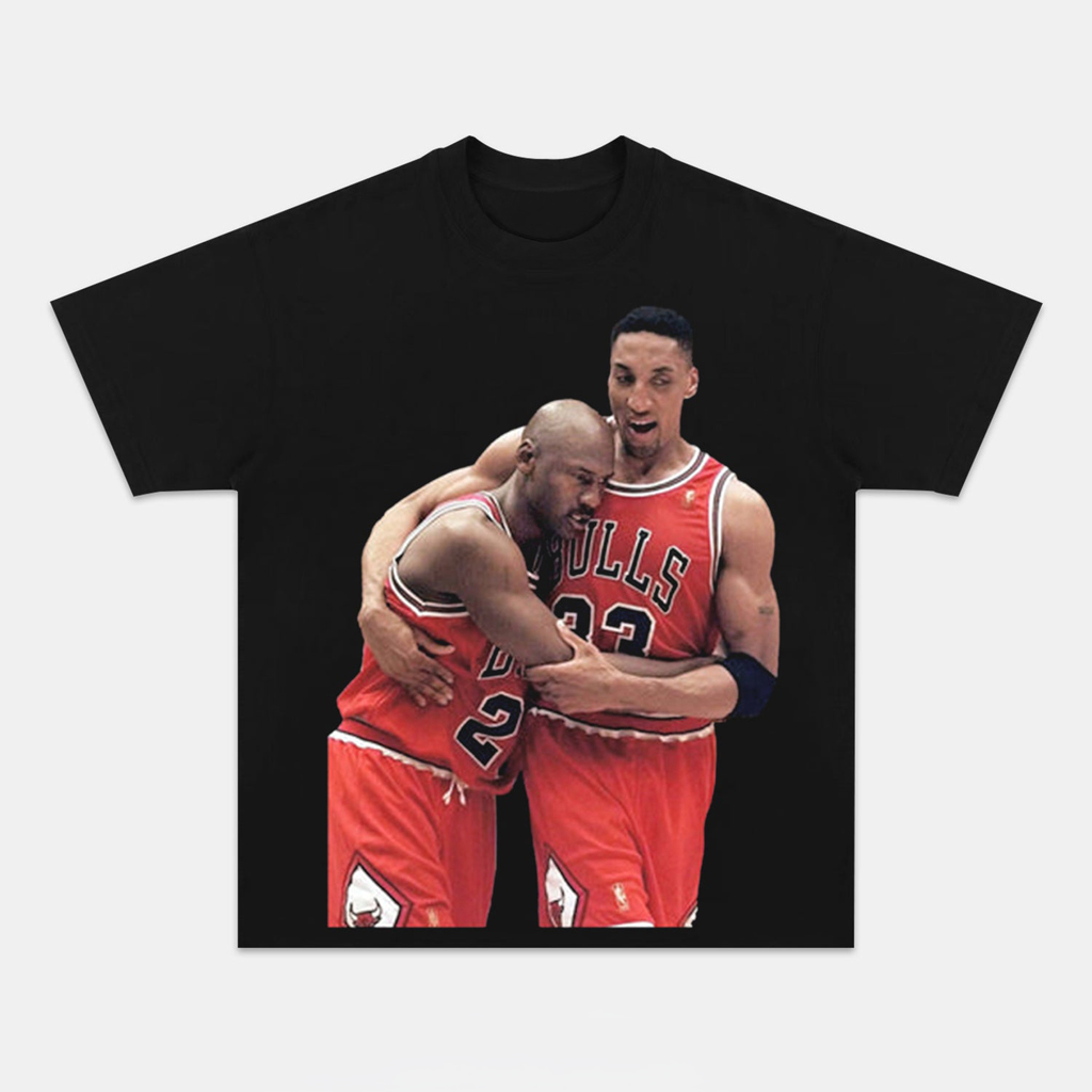 Scottie X Michael Graphic T-Shirt Gifts For The Basketball Enthusiast