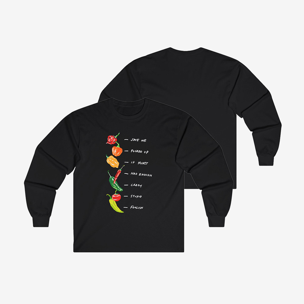 Scoville Season Zayn Malik Long Sleeve Shirt Music Apparel Good Gift Ideas