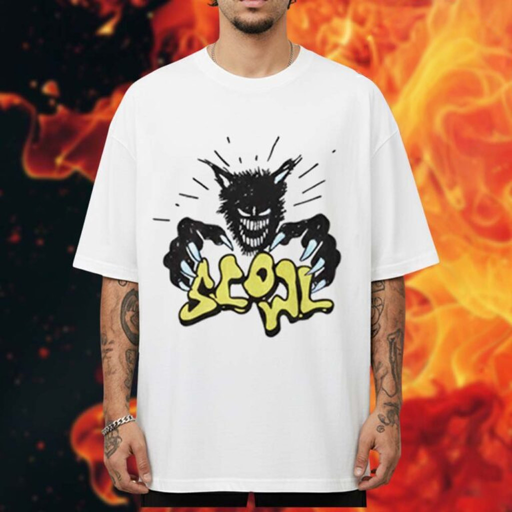 Scowl Merch Australia 2025 Scary Cat T-Shirt Gifts For Rock Band Fans Scowl Merch Australia 2025 Scary Cat T-Shirt Gifts For Rock Band Fans