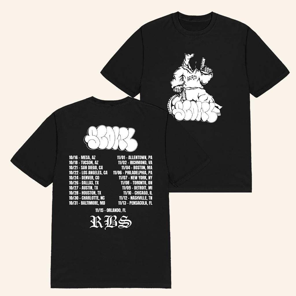 Scowl Merch RBS Tour T-Shirt Best Gifts For Rock Music Lovers Scowl Merch RBS Tour T-Shirt Best Gifts For Rock Music Lovers