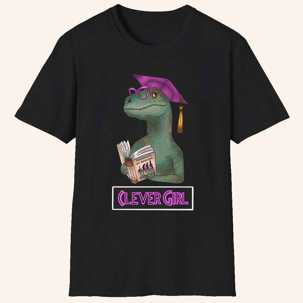 ScreenCrush Merch Clever Girl T-Shirt Birthday Gifts For Friends