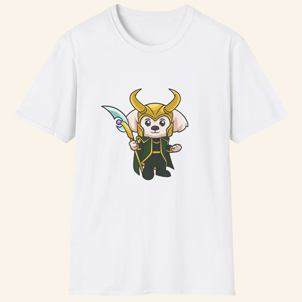 ScreenCrush Merch Trickster God Doug T-Shirt Doug In Loki Costume Shirt Gifts For Friend ScreenCrush Merch Trickster God Doug T-Shirt Doug In Loki Costume Shirt Gifts For Friend